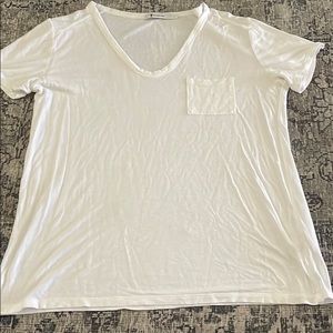 Women’s Alexander Wang white short sleeve t shirt